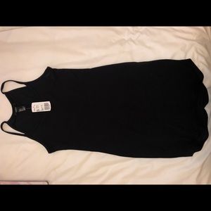 Forever 21 black jersey dress size S